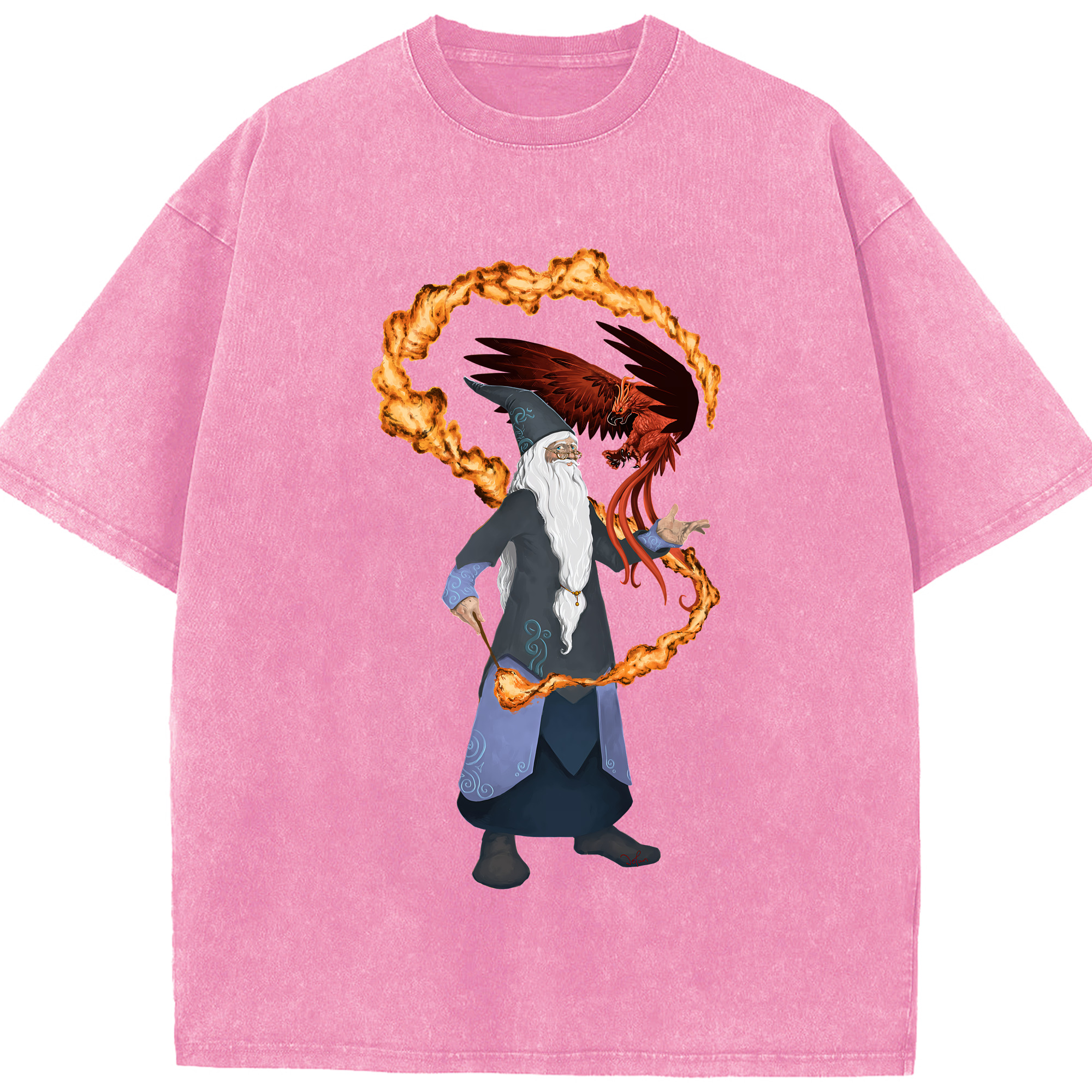 （画像用） Harry Potter ハリー・ポッターシリーズ 綿100% ヴィンテージ風 半袖Tシャツ（フロントプリント）
